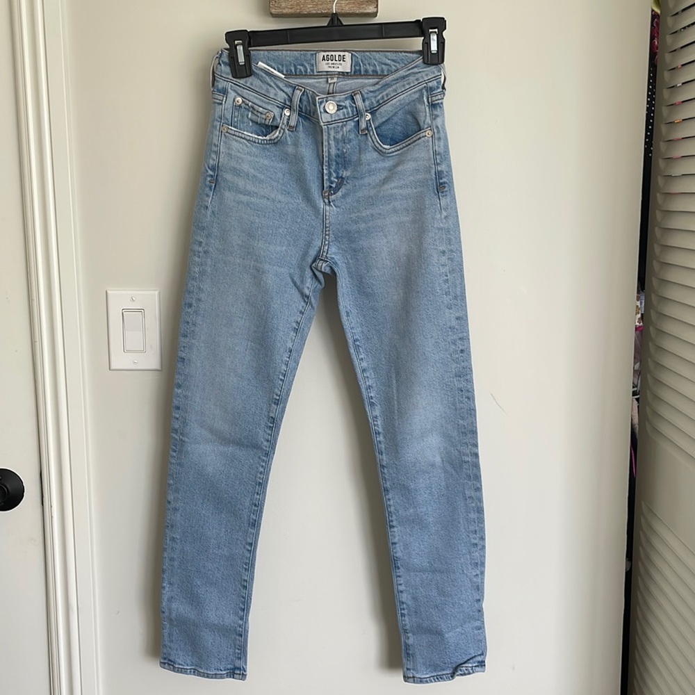 AGOLDE Nico High Rise Slim Fit Jeans - Picture 7 of 9